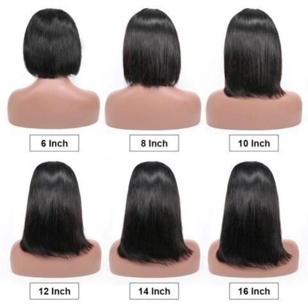 hair length chart